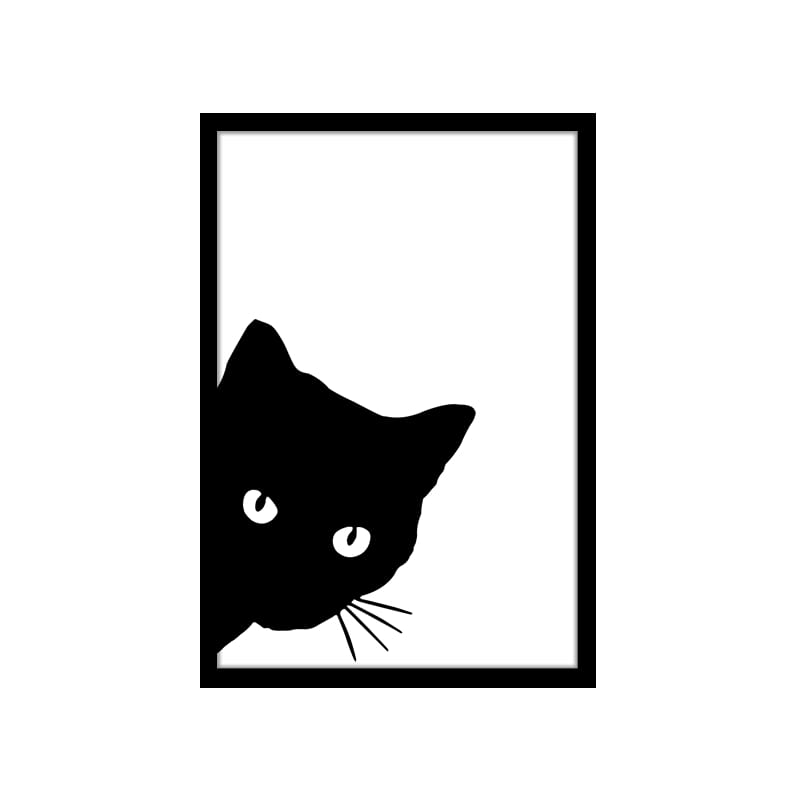 Porta-retrato de gato 4x6 personalizado nome de texto personalizado bonito  desenho animal gatos moldura de madeira para fotos 3x5 com tapete ou 4x6  sem tapete foto, exibição de fotos para parede ou